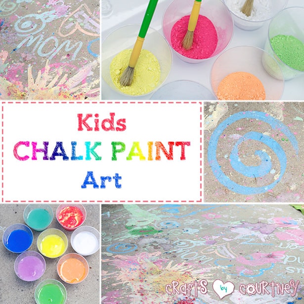 Create Fun Chalk Paint Art With Your Kids